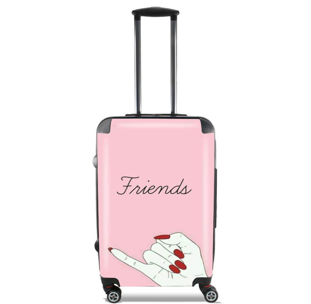  BFF Best Friends Pink Friends Side para Tamaño de cabina maleta
