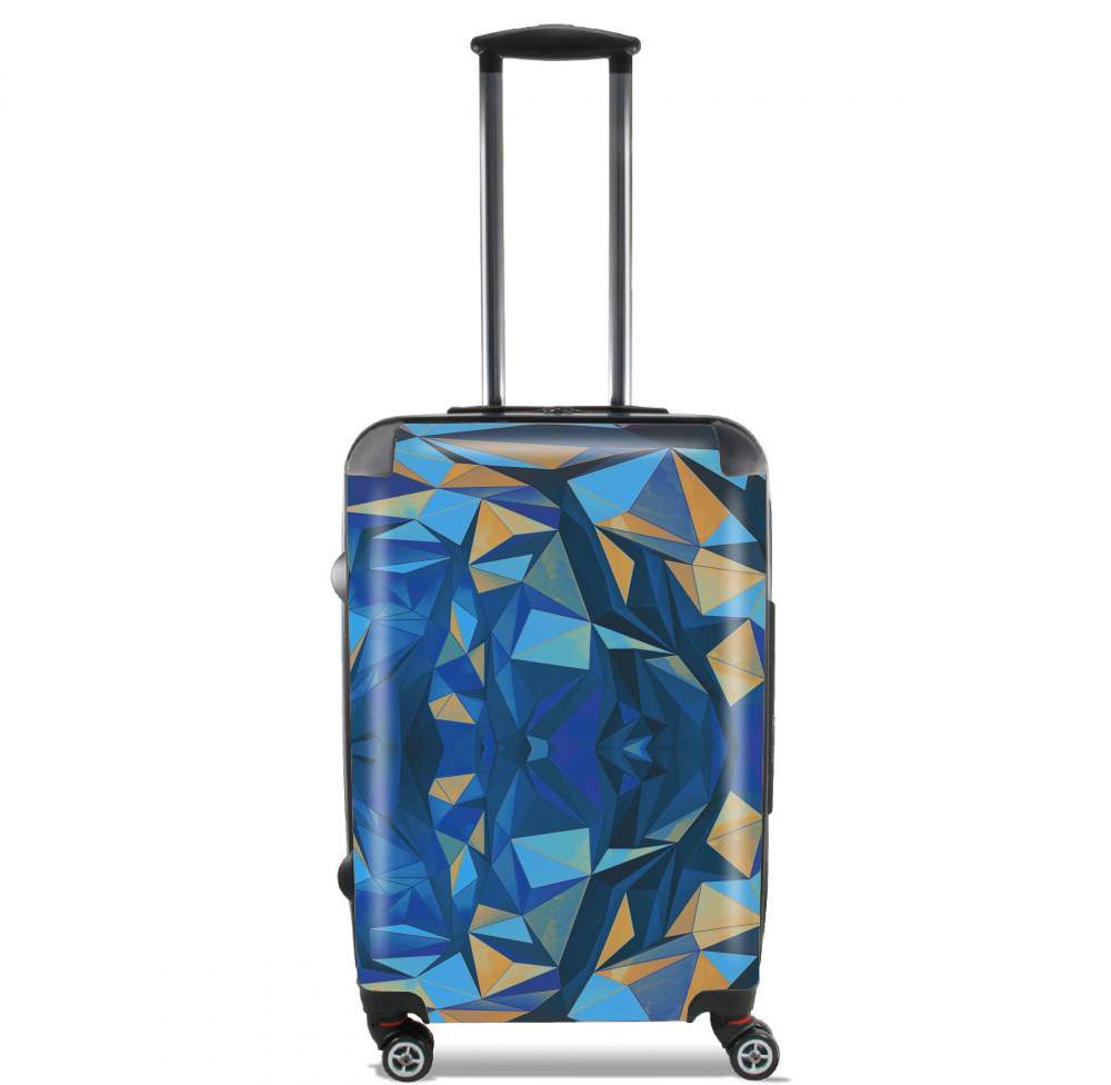  Blue Triangles para Tamaño de cabina maleta