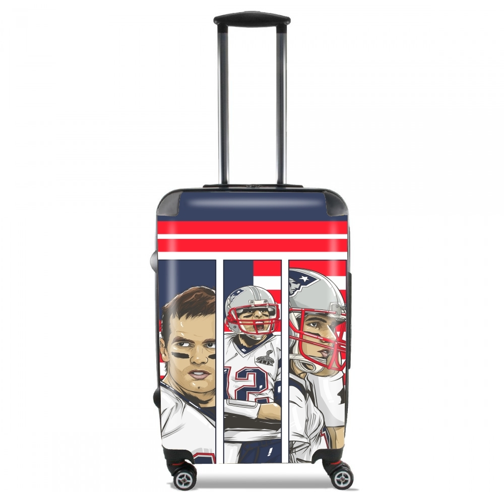  Brady Champion Super Bowl XLIX para Tamaño de cabina maleta