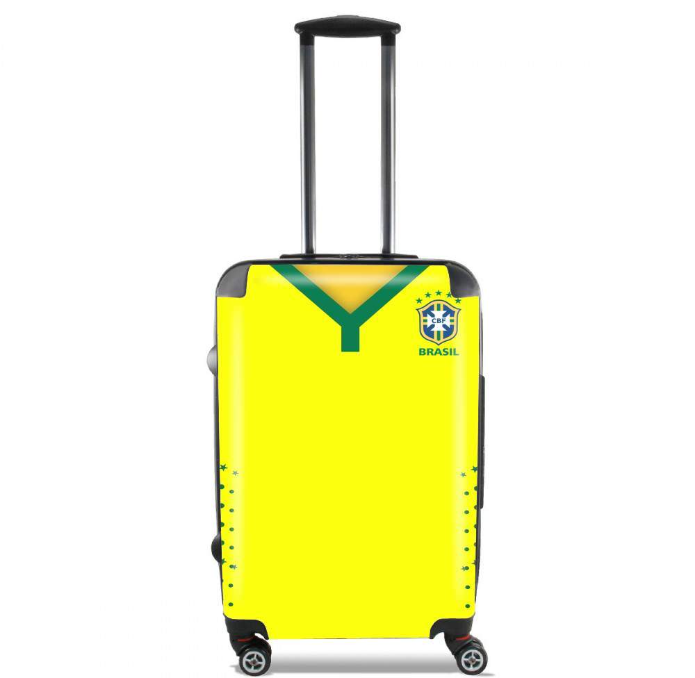  Brazil Selecao Home Primera para Tamaño de cabina maleta