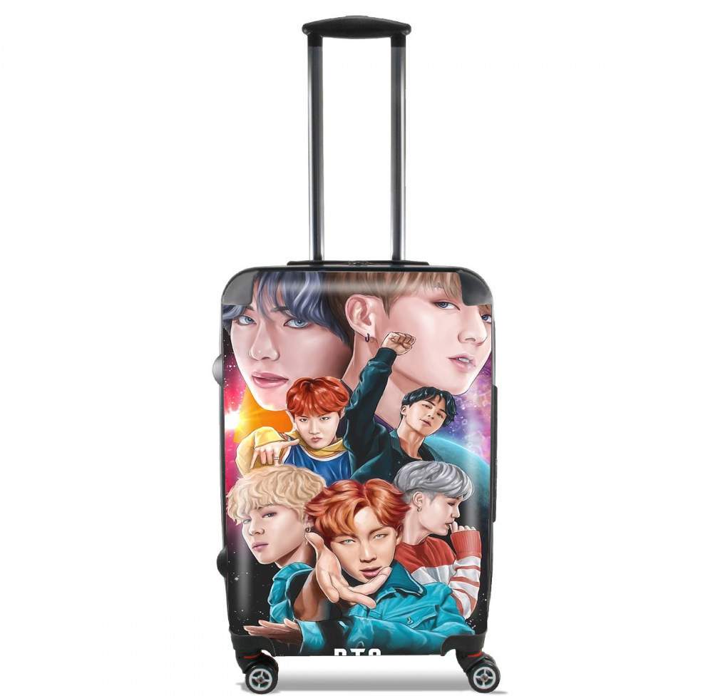  BTS DNA FanArt para Tamaño de cabina maleta