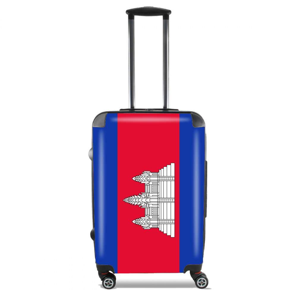  Cambodge Flag para Tamaño de cabina maleta