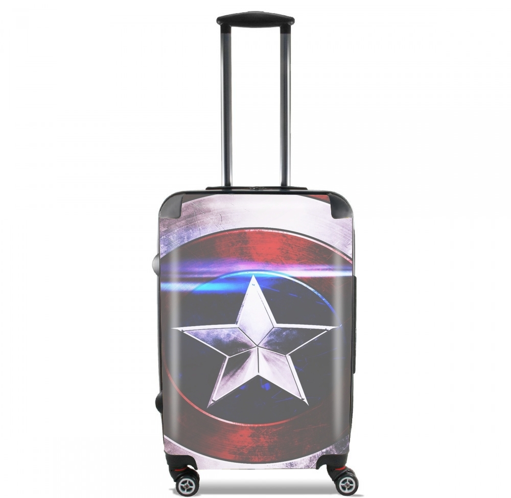  Captain America Shield para Tamaño de cabina maleta