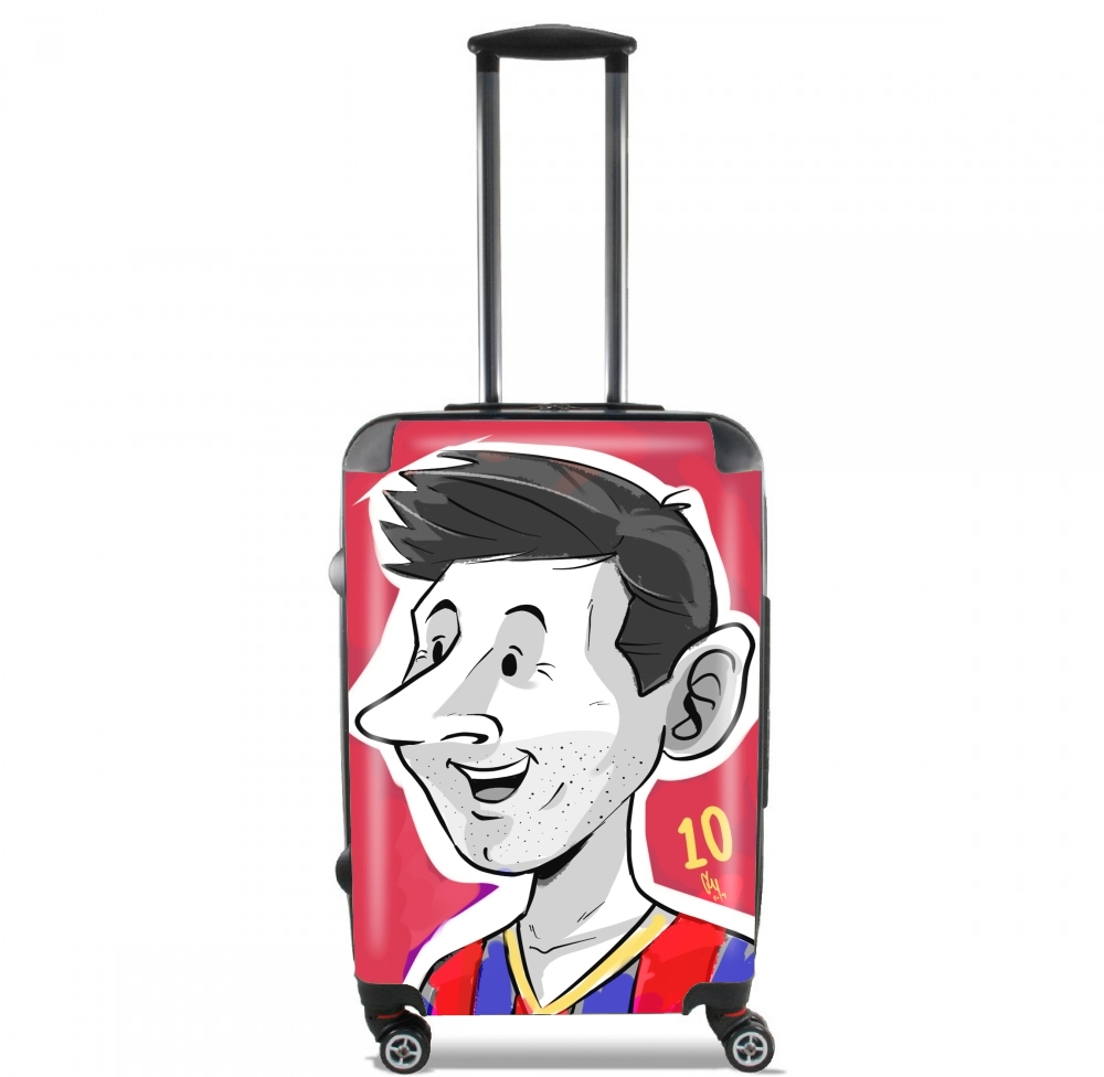  cartoonmessi para Tamaño de cabina maleta