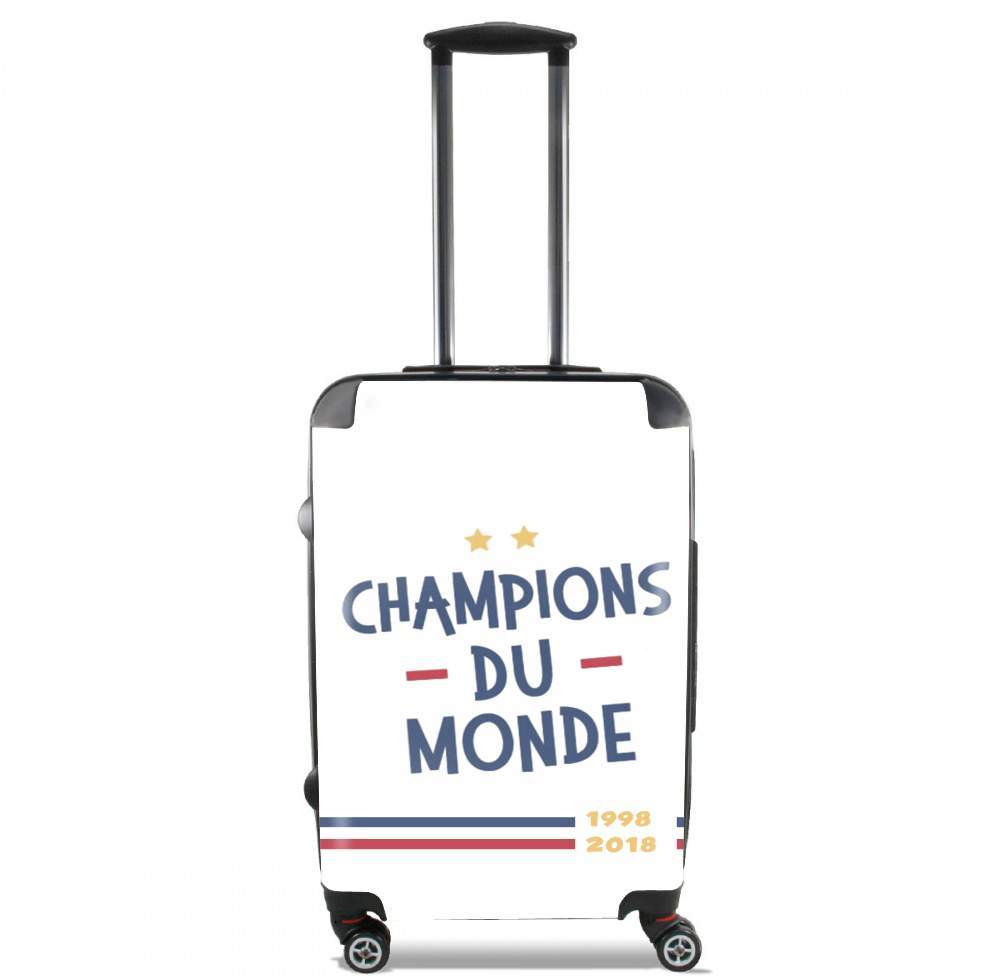 Champion du monde 2018 Supporter France para Tamaño de cabina maleta