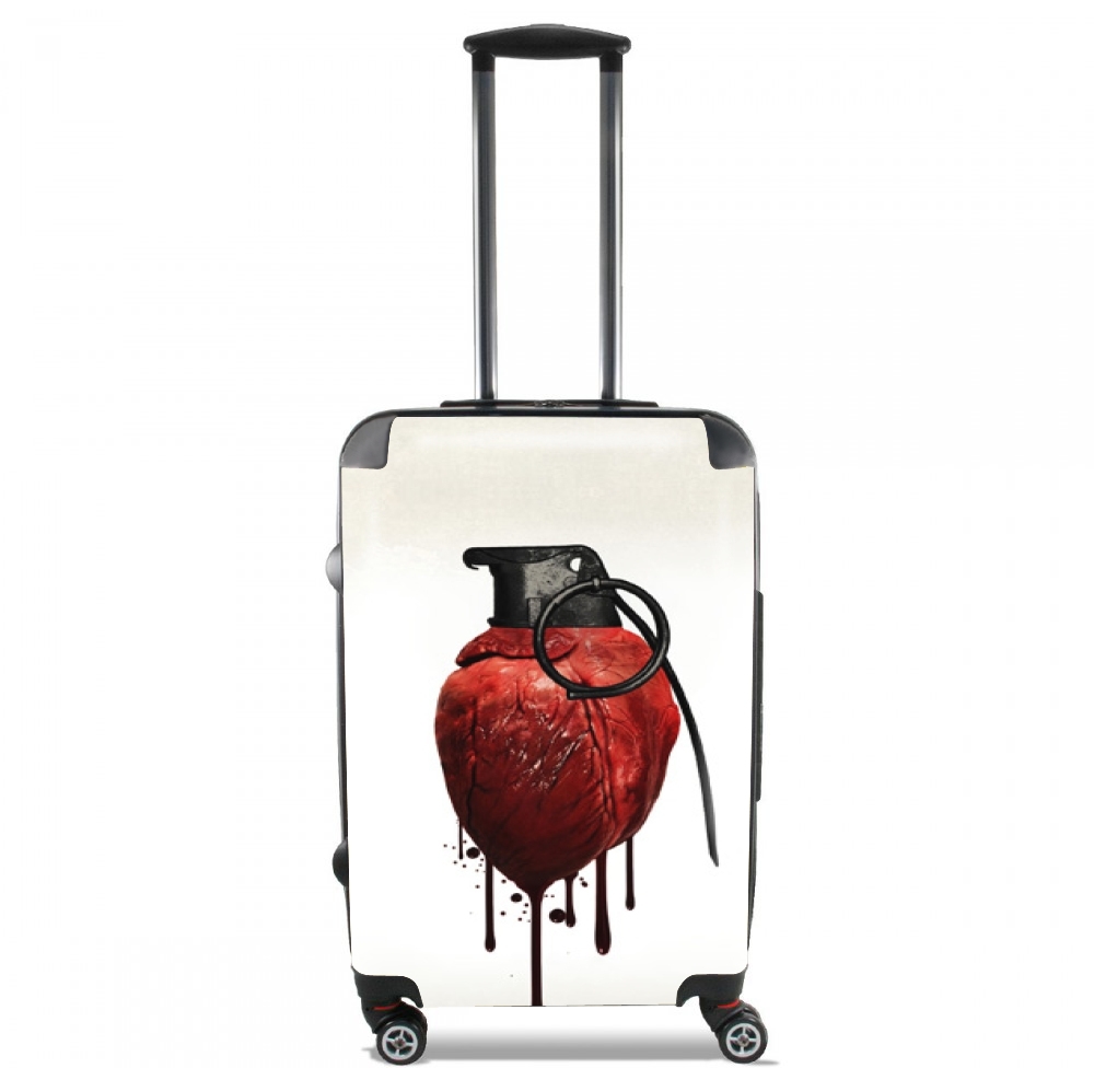  granada corazón para Tamaño de cabina maleta