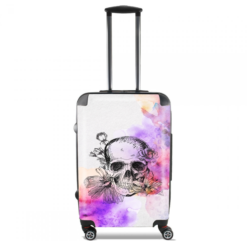 Color skull para Tamaño de cabina maleta