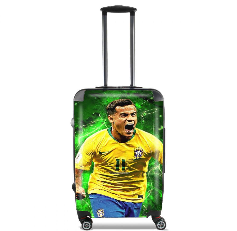  coutinho Football Player Pop Art para Tamaño de cabina maleta