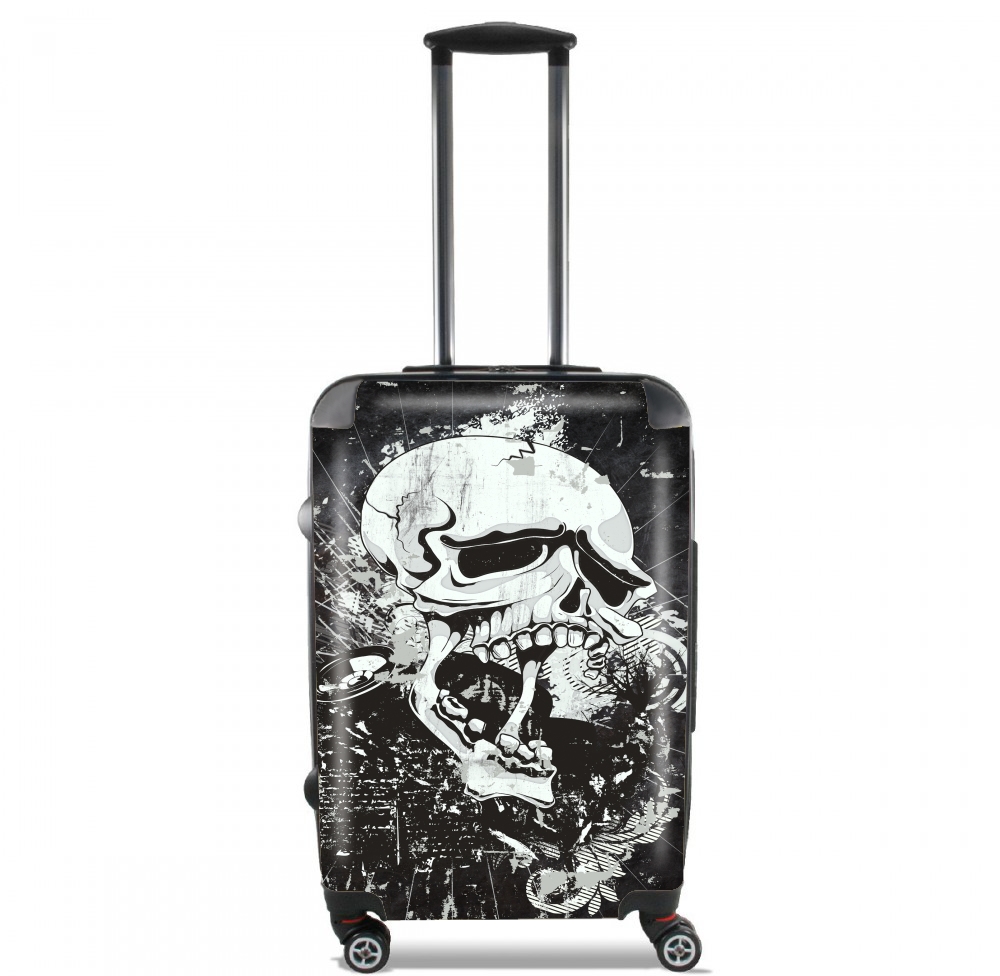  Dark Gothic Skull para Tamaño de cabina maleta