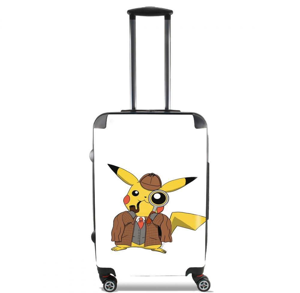  Detective Pikachu x Sherlock para Tamaño de cabina maleta