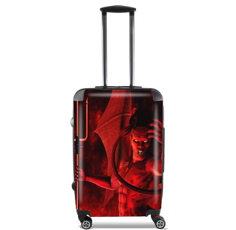  Devil 3D Art para Tamaño de cabina maleta