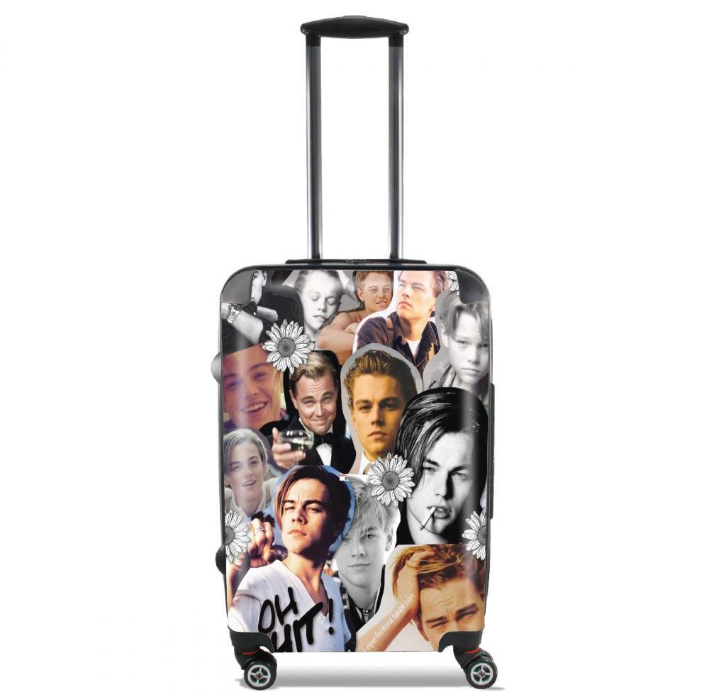  Dicaprio Fan Art Collage para Tamaño de cabina maleta