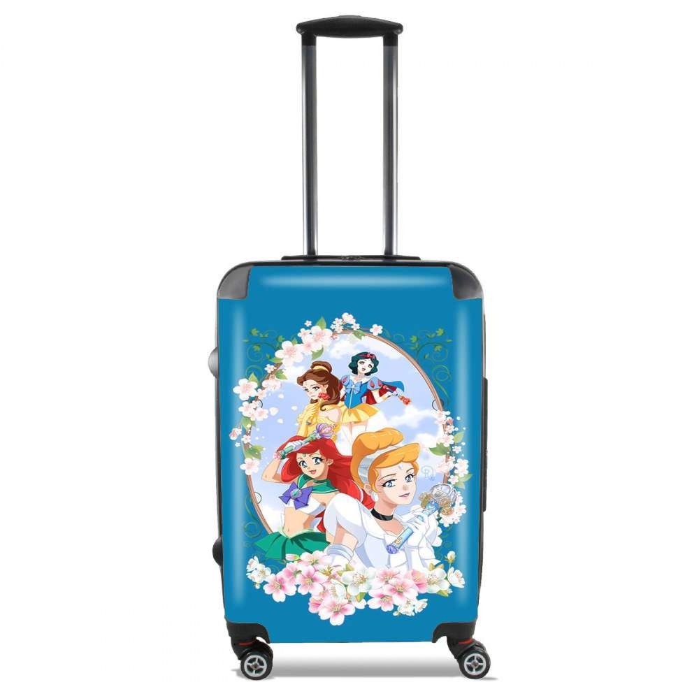  Disney Princess Feat Sailor Moon para Tamaño de cabina maleta