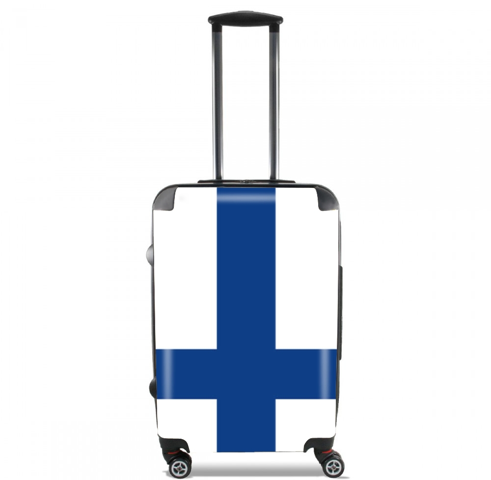  Bandera de Finlandia para Tamaño de cabina maleta