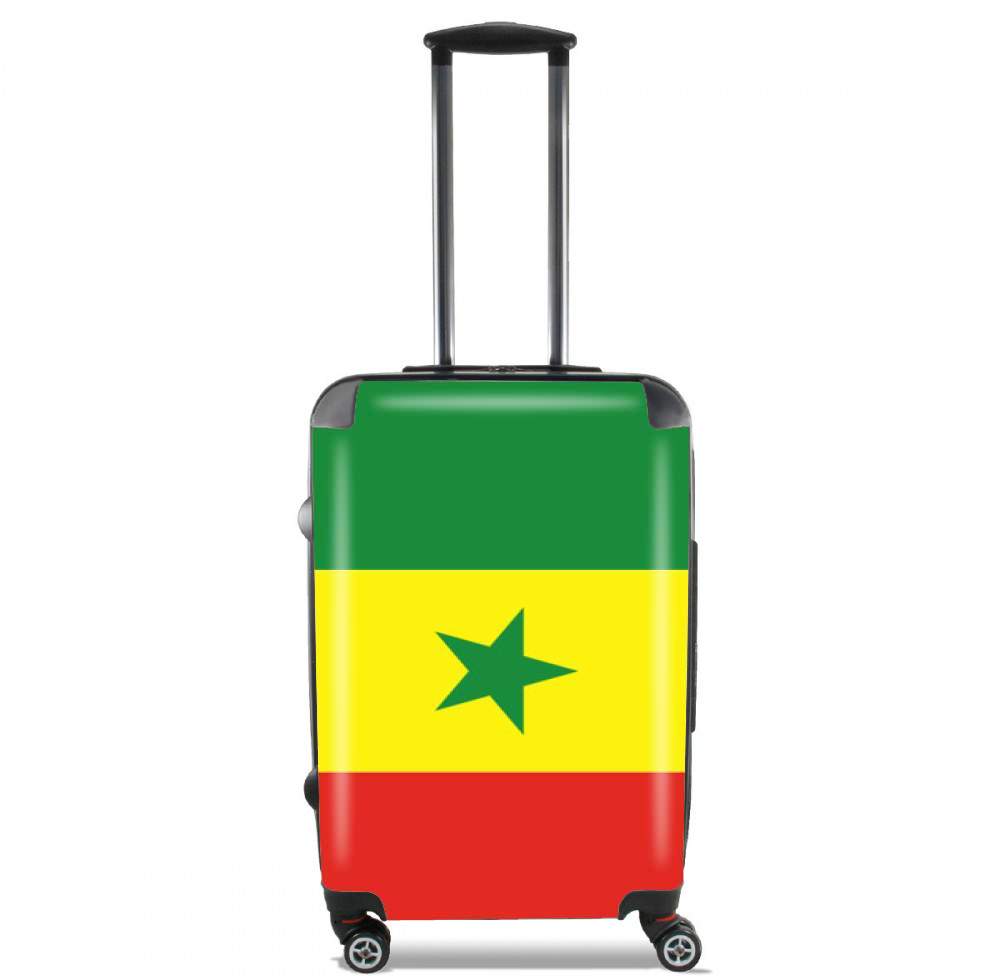  Bandera de Senegal para Tamaño de cabina maleta