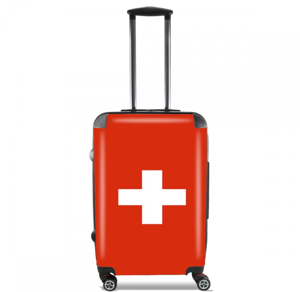  Bandera Suiza para Tamaño de cabina maleta