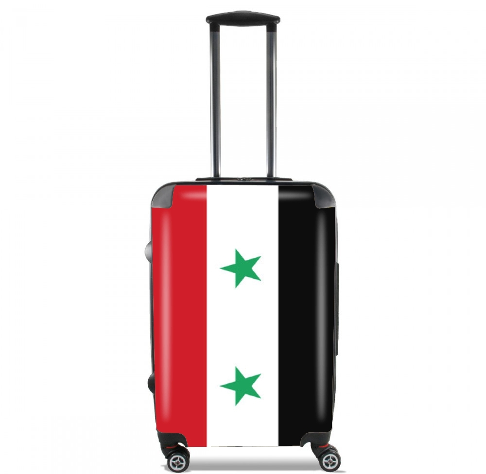  Bandera de Siria para Tamaño de cabina maleta