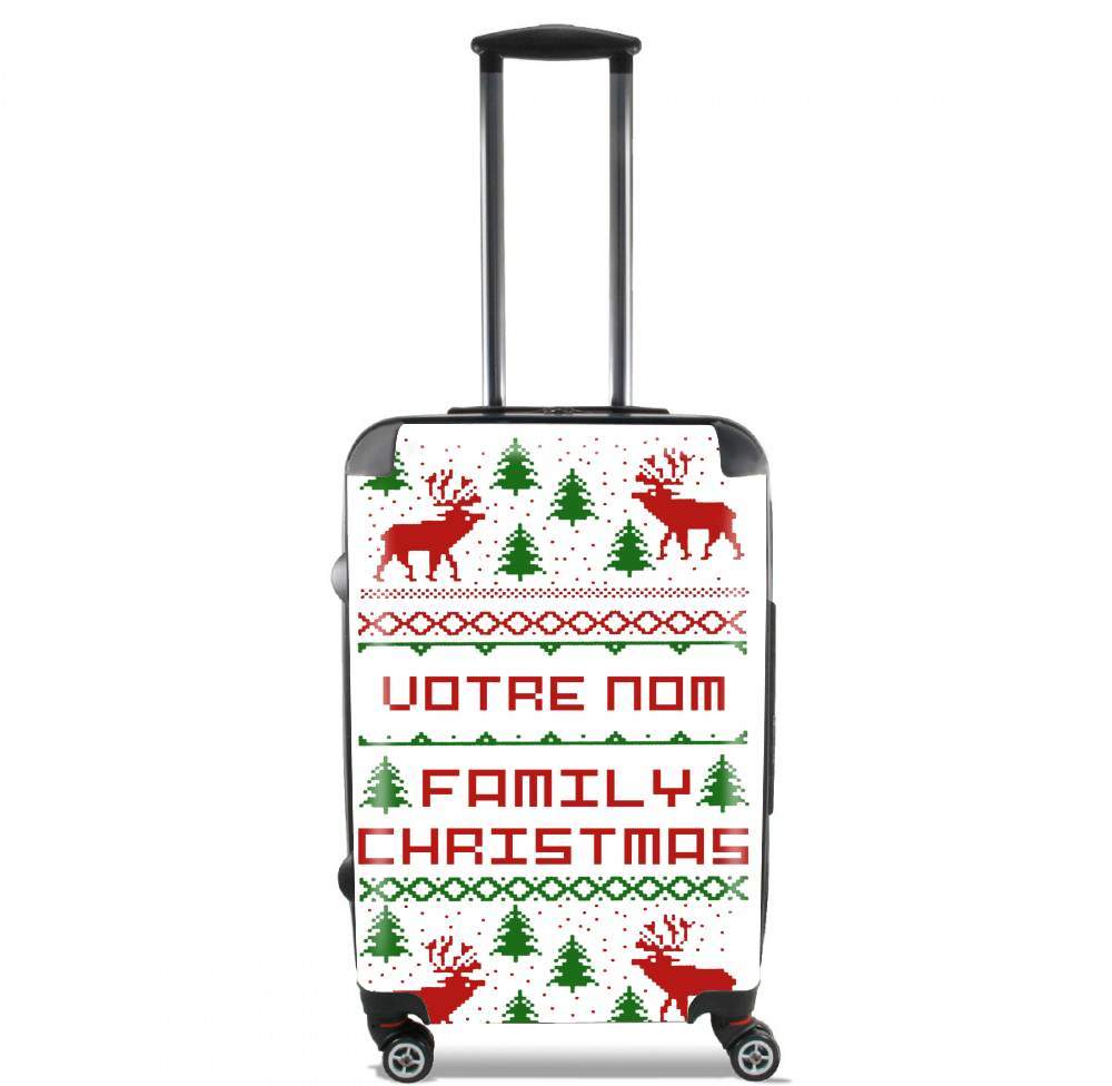  Esprit de Noel avec nom personnalisable para Tamaño de cabina maleta