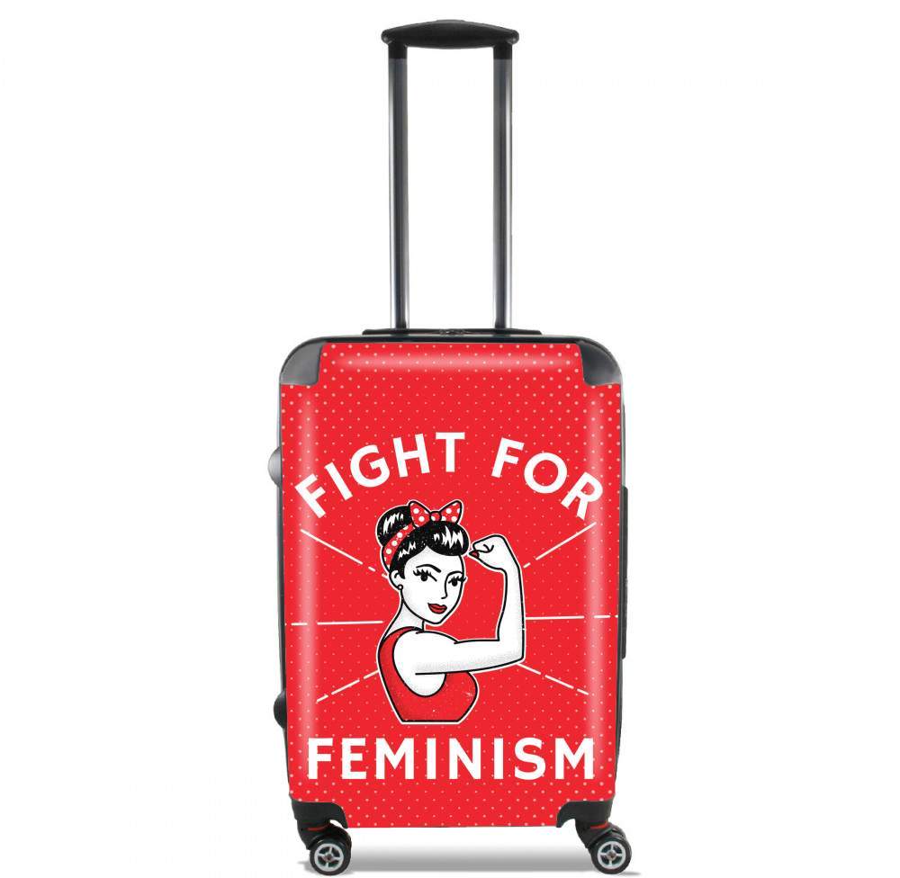  Fight for feminism para Tamaño de cabina maleta