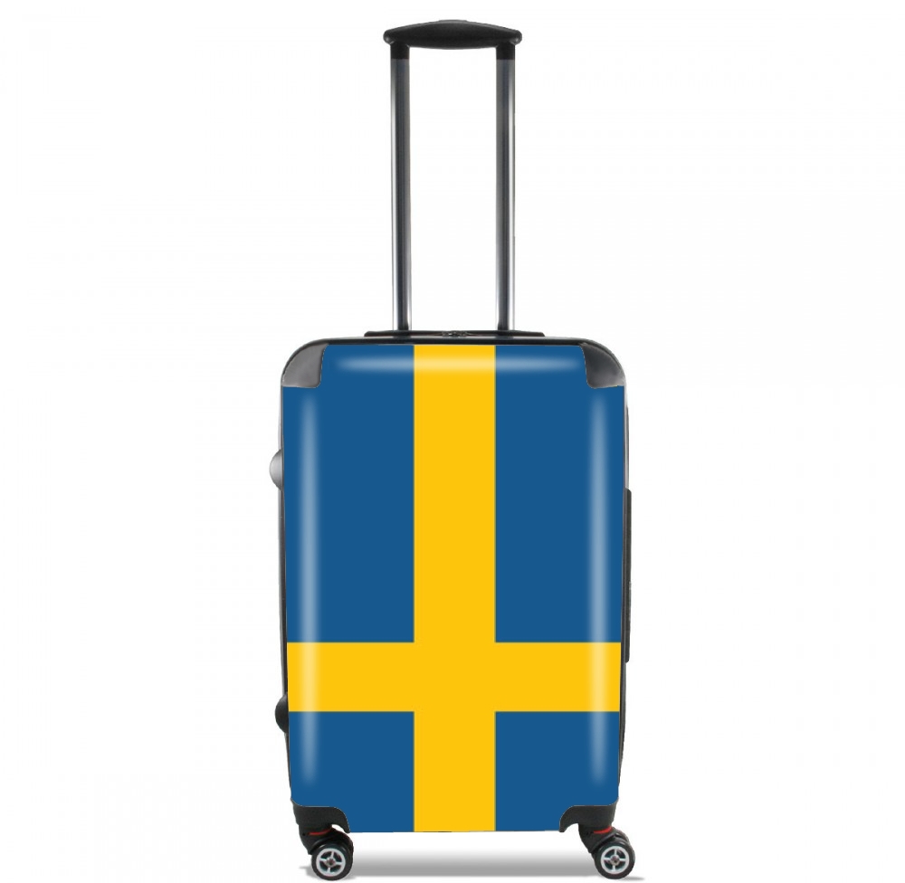  Bandera de Suecia para Tamaño de cabina maleta