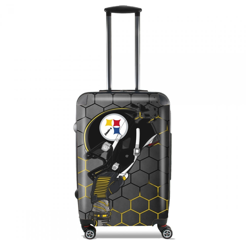  Football Helmets Pittsburgh para Tamaño de cabina maleta