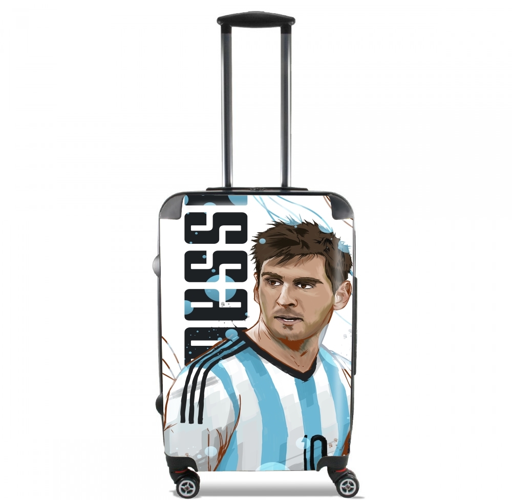  Football Legends: Lionel Messi - Argentina para Tamaño de cabina maleta
