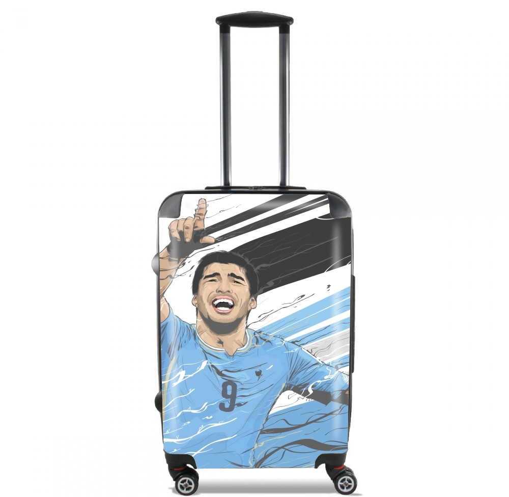  Football Stars: Luis Suarez - Uruguay para Tamaño de cabina maleta