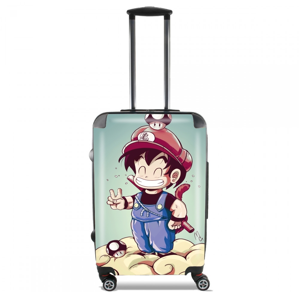  Goku-mario para Tamaño de cabina maleta