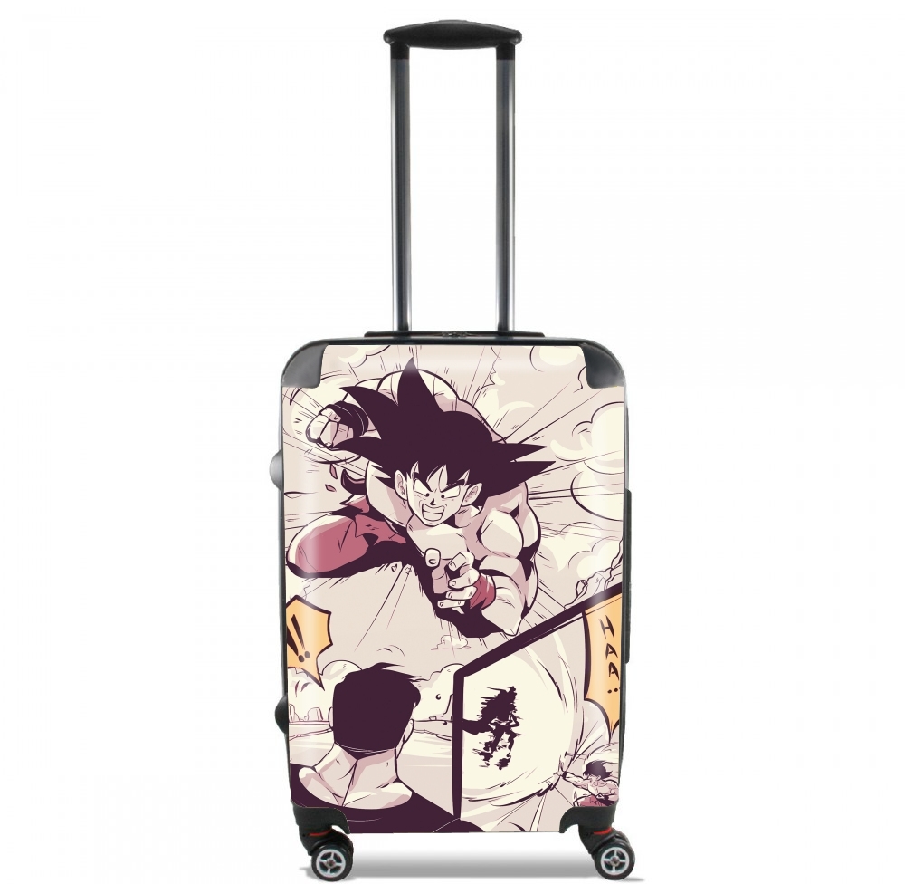  Goku vs superman para Tamaño de cabina maleta