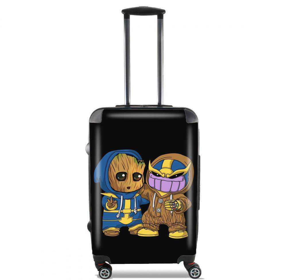  Groot x Thanos para Tamaño de cabina maleta