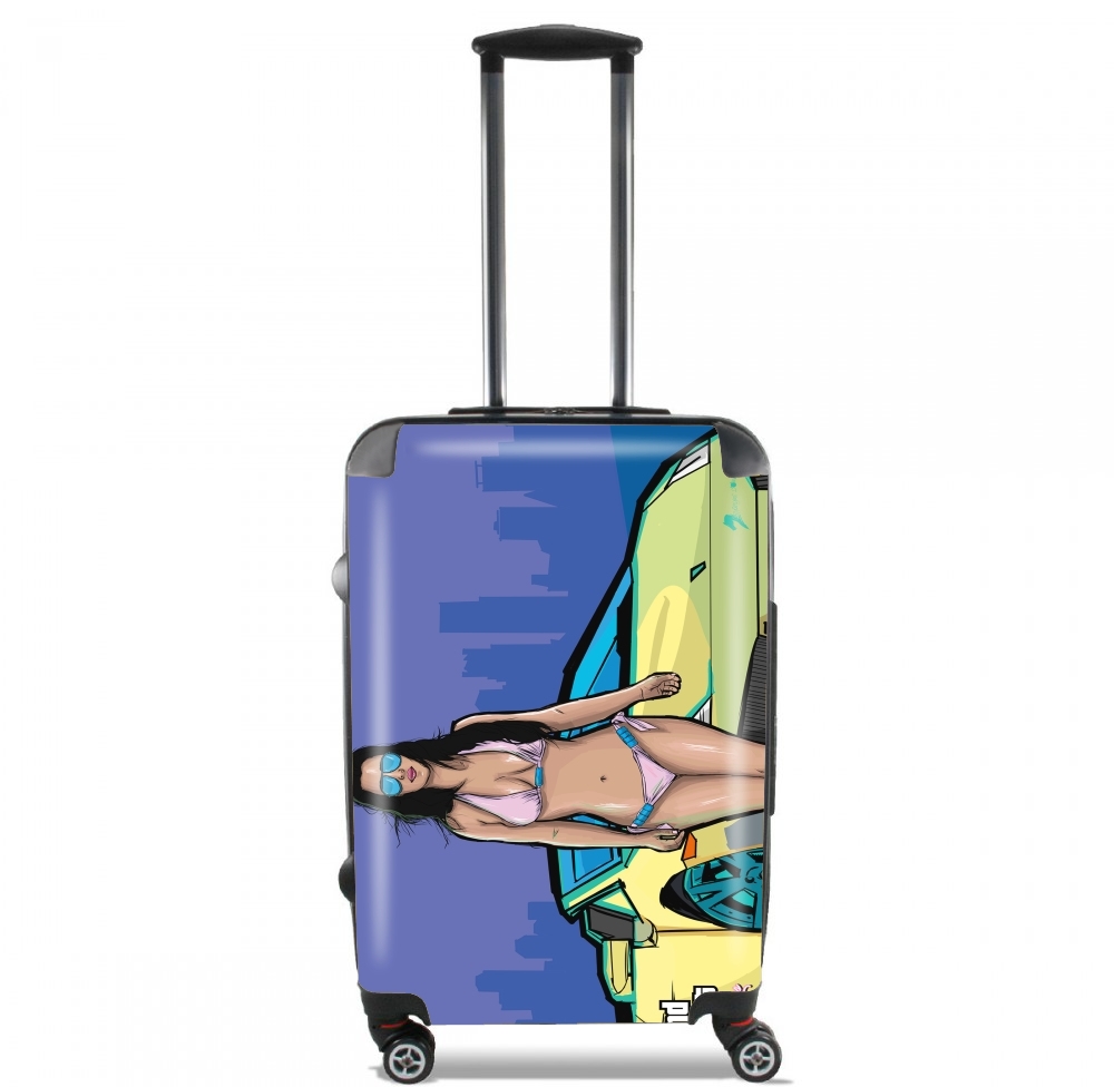  GTA collection: Bikini Girl Florida Beach para Tamaño de cabina maleta