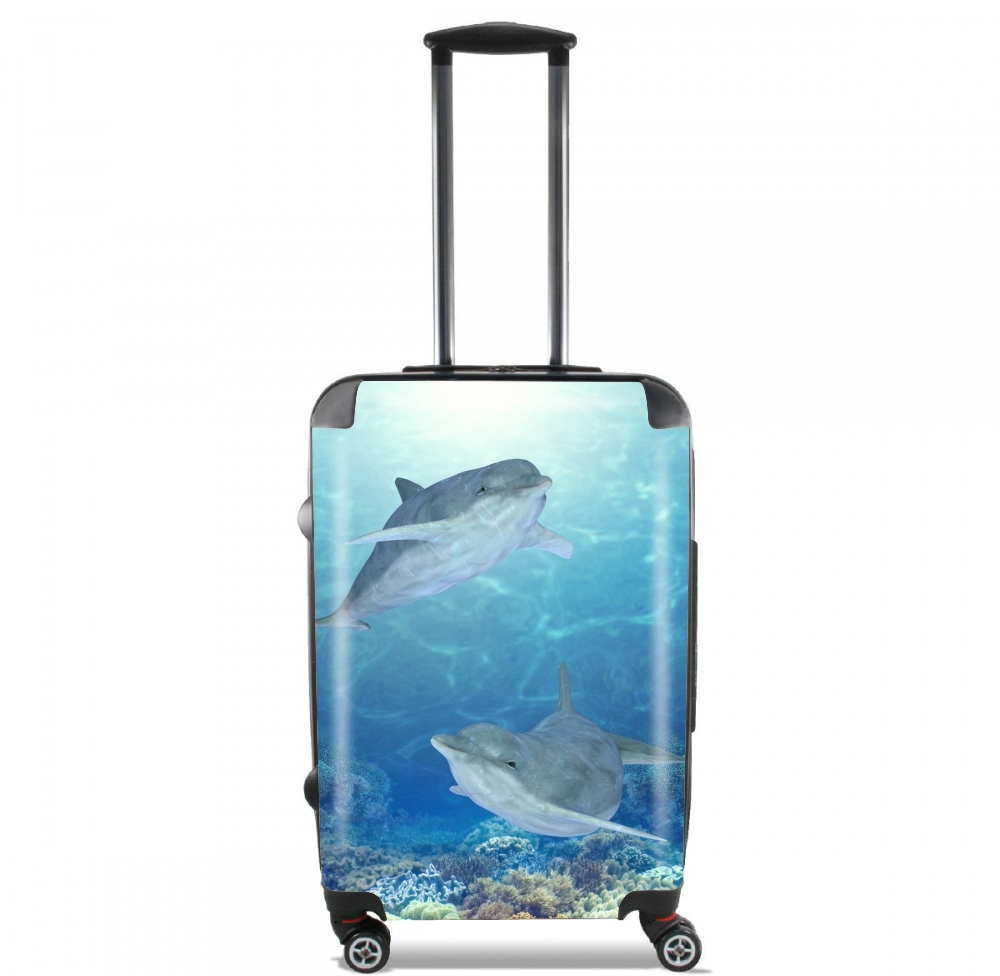  happy dolphins para Tamaño de cabina maleta