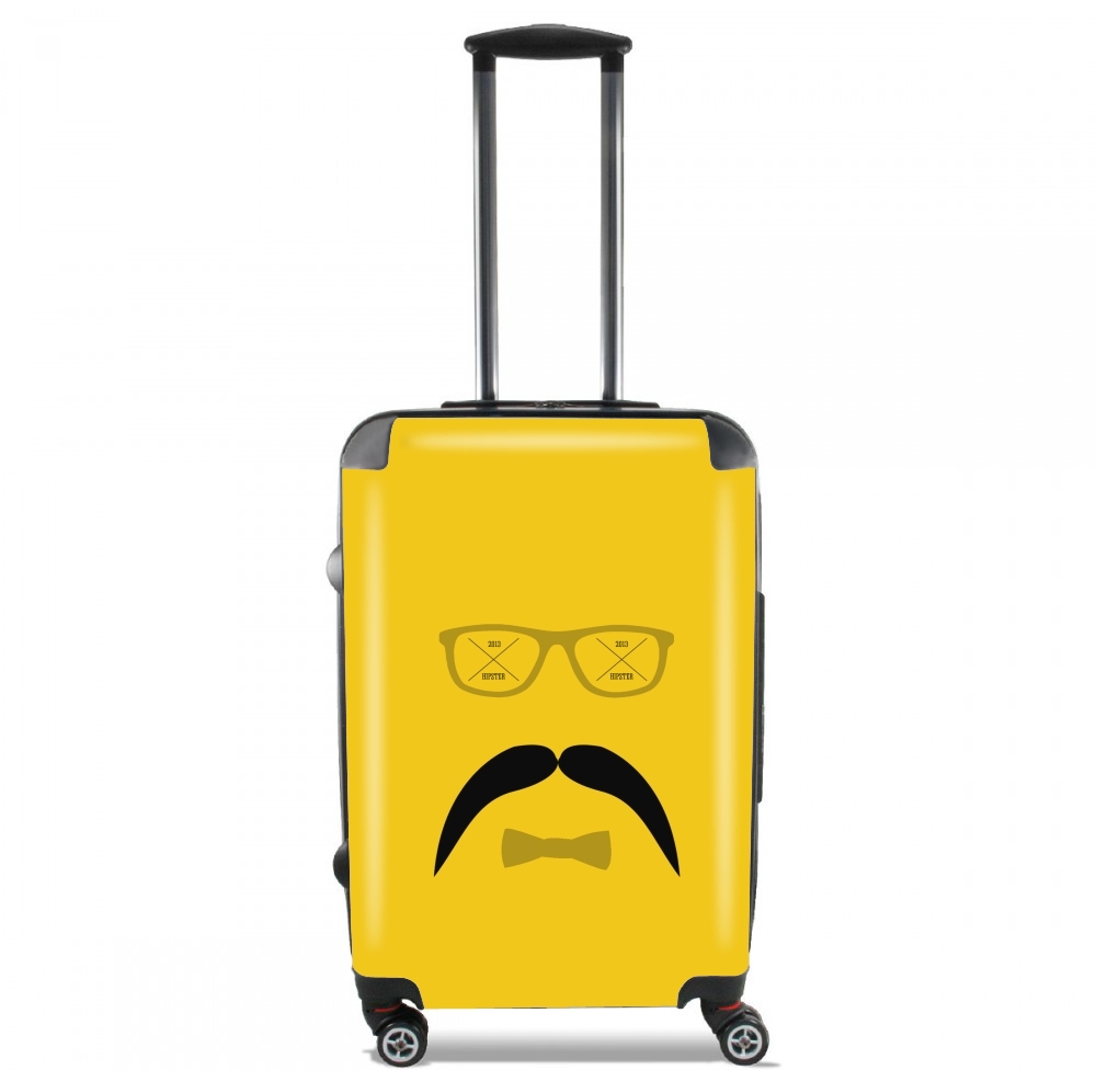  Hipster Face 2 para Tamaño de cabina maleta