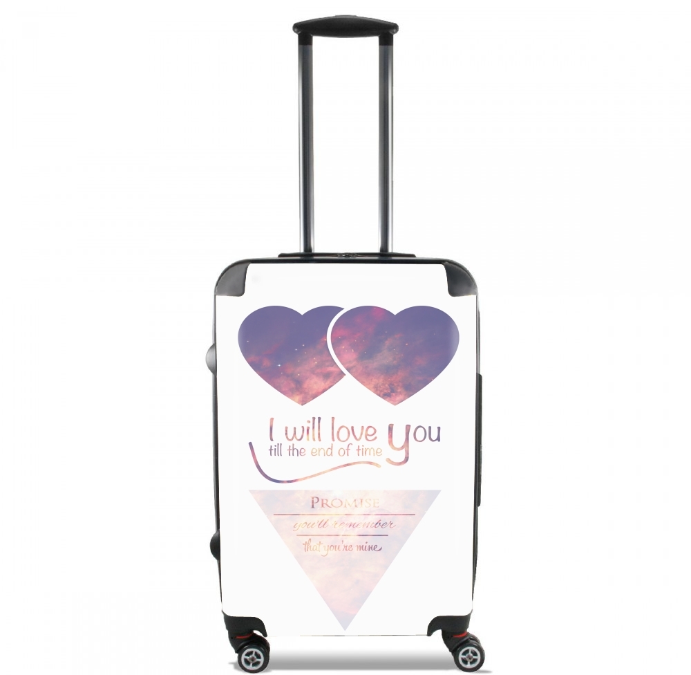  I will love you para Tamaño de cabina maleta