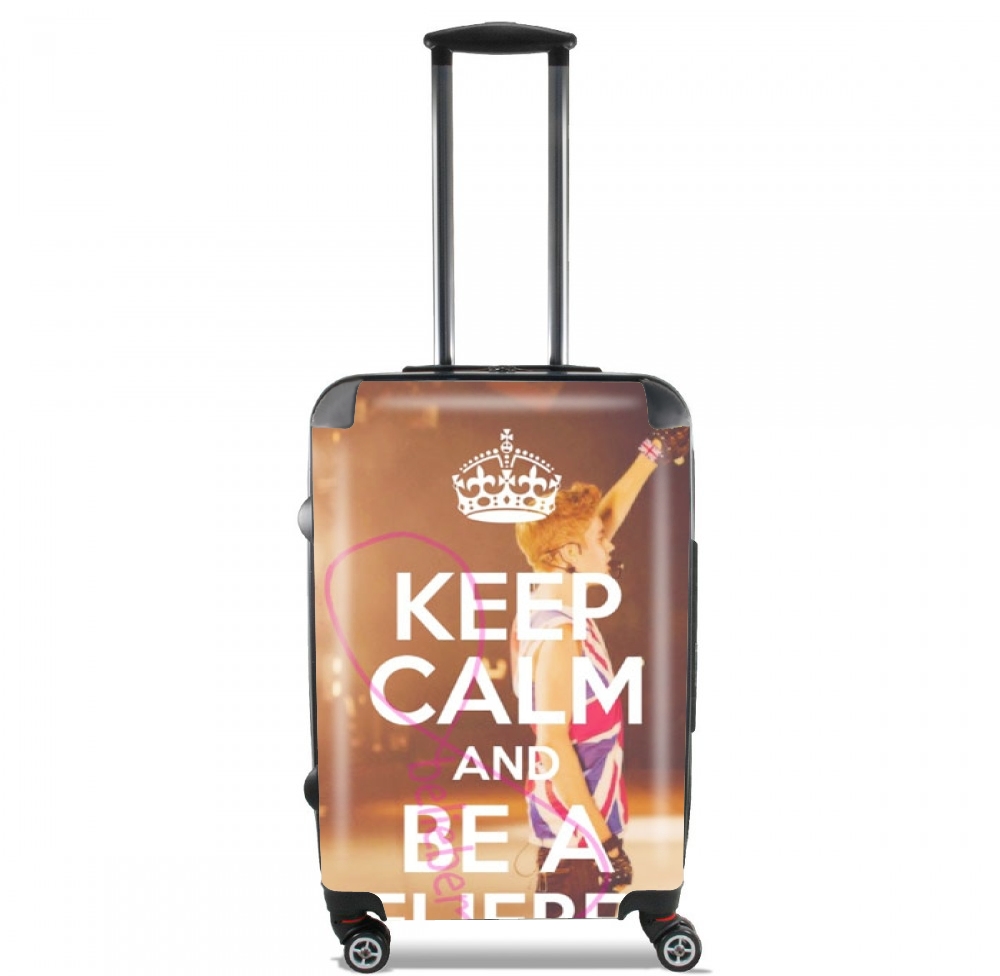  Keep Calm And Be a Belieber para Tamaño de cabina maleta
