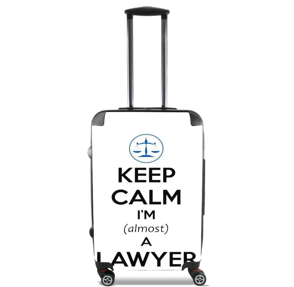  Keep calm i am almost a lawyer para Tamaño de cabina maleta