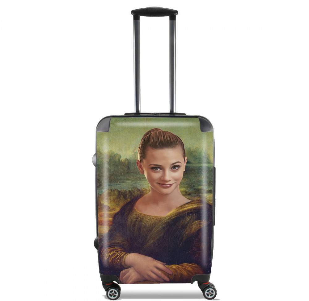  Lili Reinhart Mashup Mona Lisa Joconde para Tamaño de cabina maleta