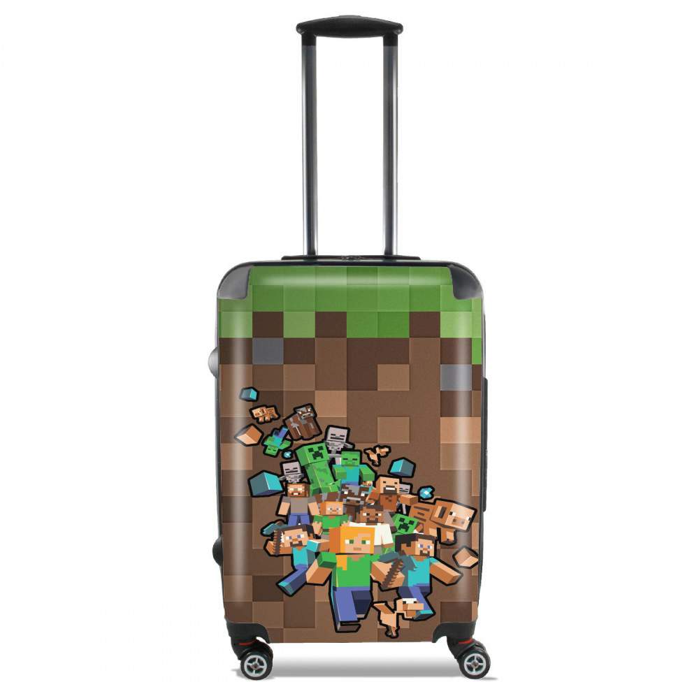  Minecraft Creeper Forest para Tamaño de cabina maleta