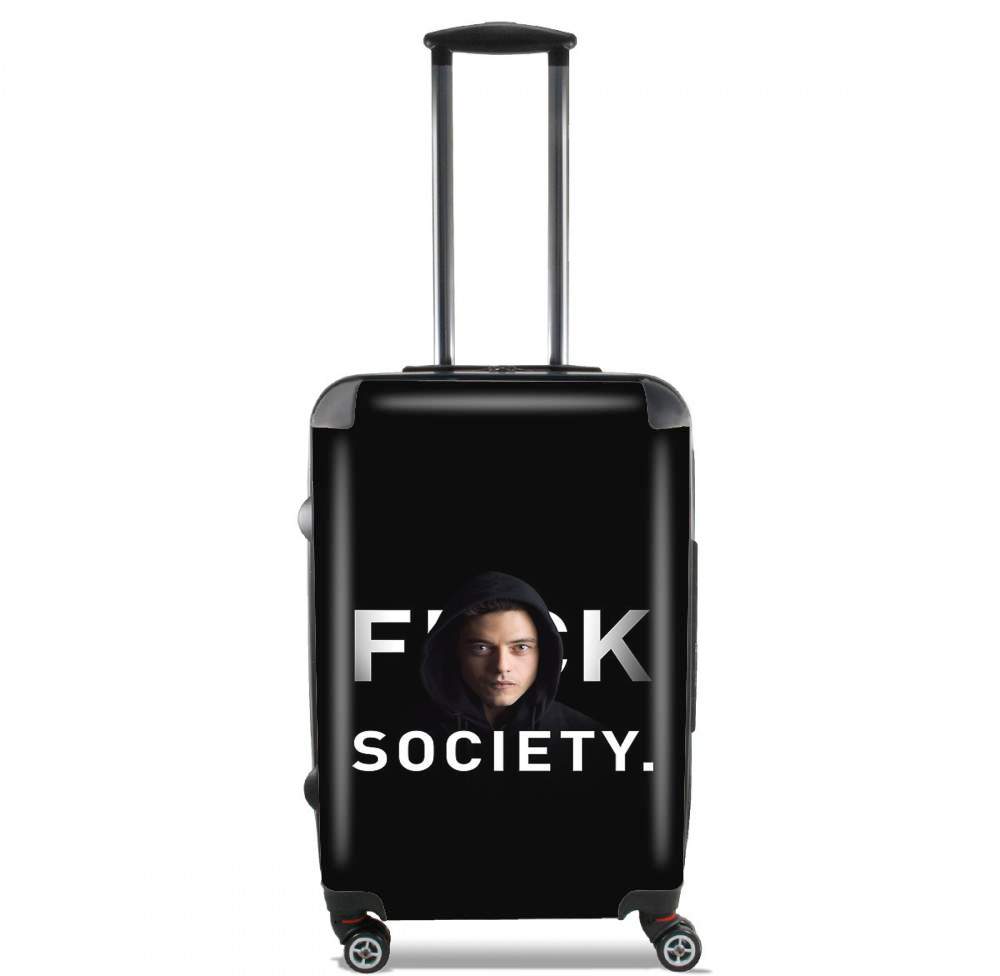  Mr Robot Fuck Society para Tamaño de cabina maleta