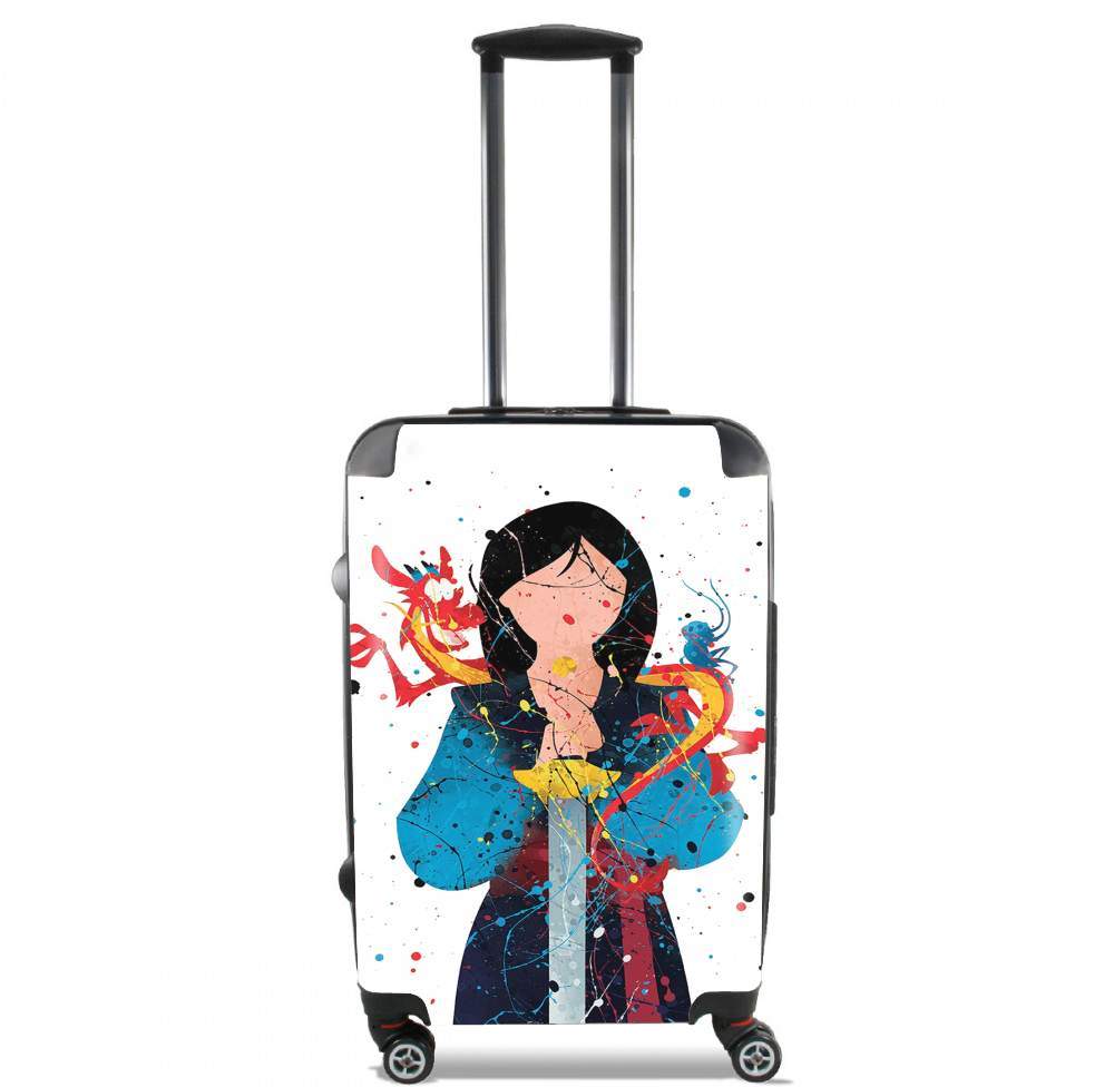  Mulan Princess Watercolor Decor para Tamaño de cabina maleta