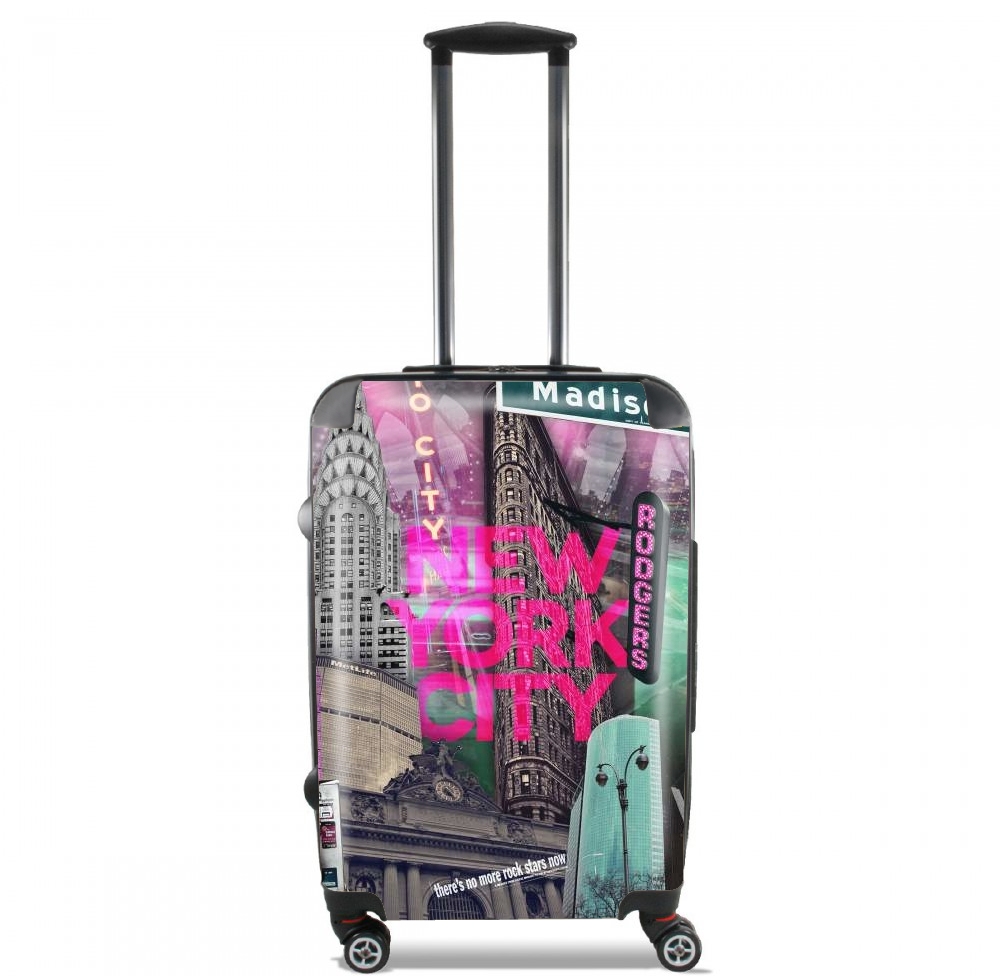 New York City II [pink] para Tamaño de cabina maleta