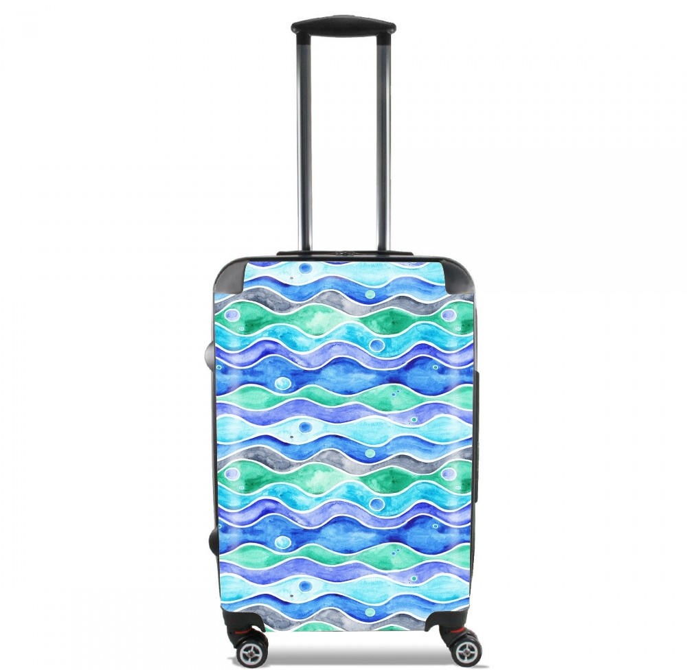  Ocean Pattern para Tamaño de cabina maleta
