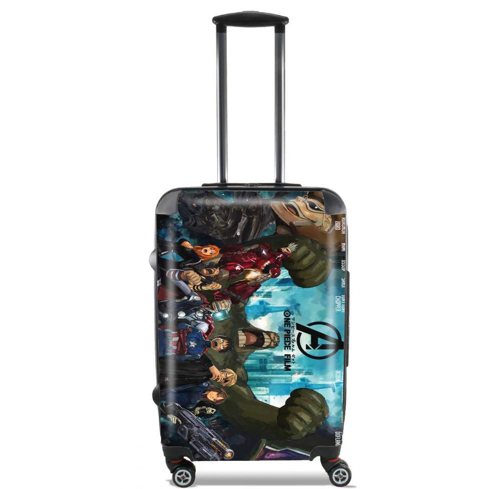  One Piece Mashup Avengers para Tamaño de cabina maleta