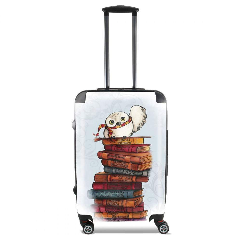  Owl and Books para Tamaño de cabina maleta