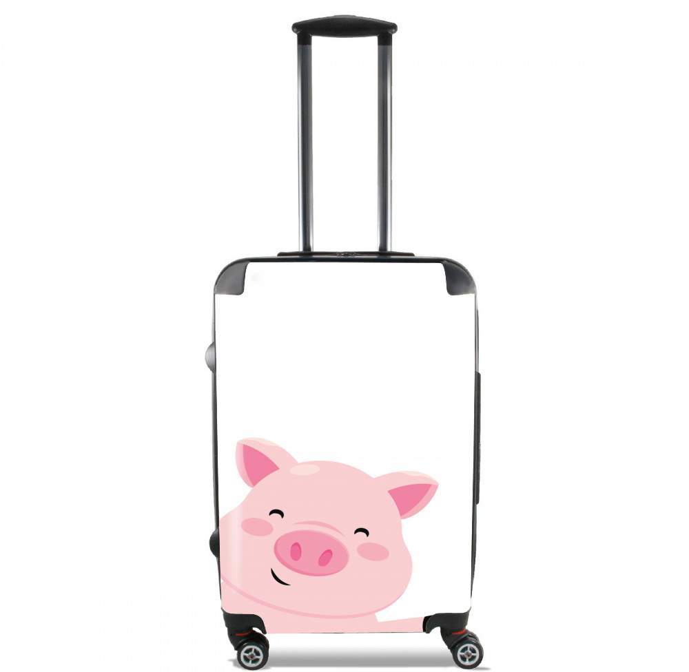  Pig Smiling para Tamaño de cabina maleta