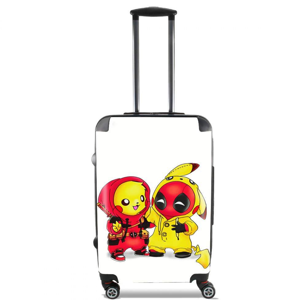  Pikachu x Deadpool para Tamaño de cabina maleta