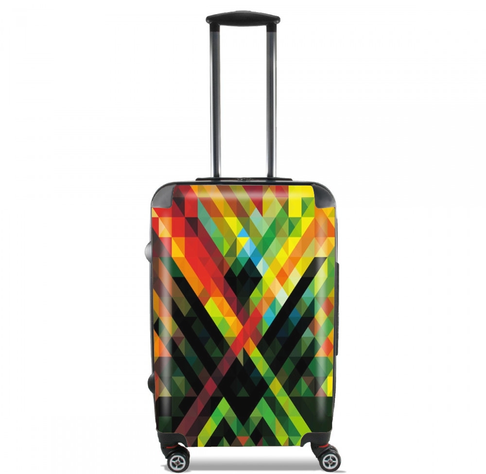  Mosaic Pixel para Tamaño de cabina maleta