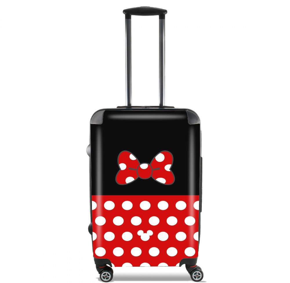  Red And Black Point Mouse para Tamaño de cabina maleta