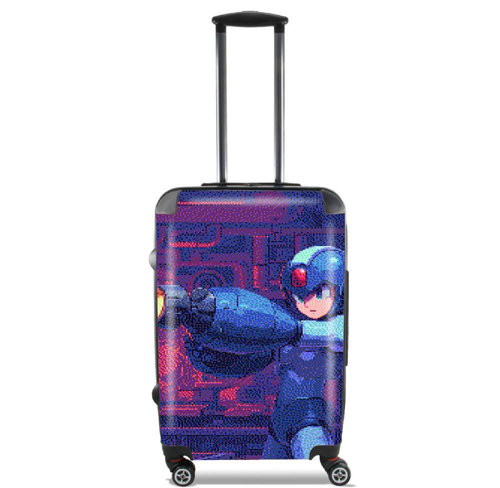  Retro Legendary Mega Man para Tamaño de cabina maleta