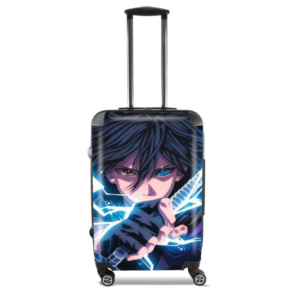  Sasuke Sharingan Rinnegan Amaterasu Fan Art para Tamaño de cabina maleta